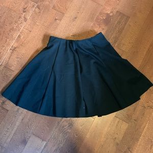 Black skater skirt